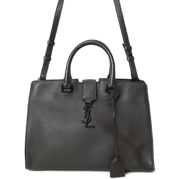 Saint Laurent Cabas Bag Small 2way Bag Black - Picture 1 of 9